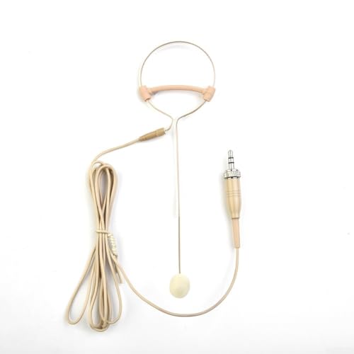 10 Stück Mikrofon-Schaumstoff-Windschutzscheibenabdeckung für Gaming-Headset-Mikrofon, beige, Ersatzteile, hohe Elastizität, weiches Material, für drinnen und draußen geeignet Bild 2