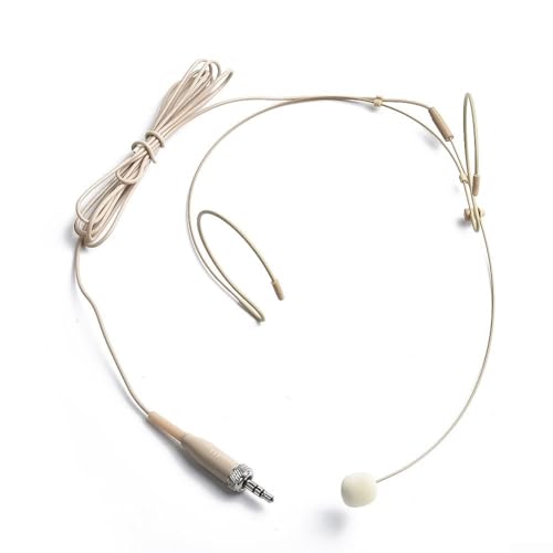 10 Stück Mikrofon-Schaumstoff-Windschutzscheibenabdeckung für Gaming-Headset-Mikrofon, beige, Ersatzteile, hohe Elastizität, weiches Material, für drinnen und draußen geeignet Bild 3