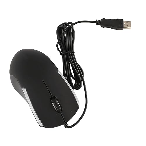 Jectse Kabelgebunden-Gaming-Maus, Hochprärise, Empfindliche Plug-and-Play-Maus MIT Licht, Ergonomische Design, Benzutzefinierte Tasten, Anpassbar, vor PC-Laptop Bild 1