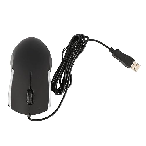 Jectse Kabelgebunden-Gaming-Maus, Hochprärise, Empfindliche Plug-and-Play-Maus MIT Licht, Ergonomische Design, Benzutzefinierte Tasten, Anpassbar, vor PC-Laptop Bild 2