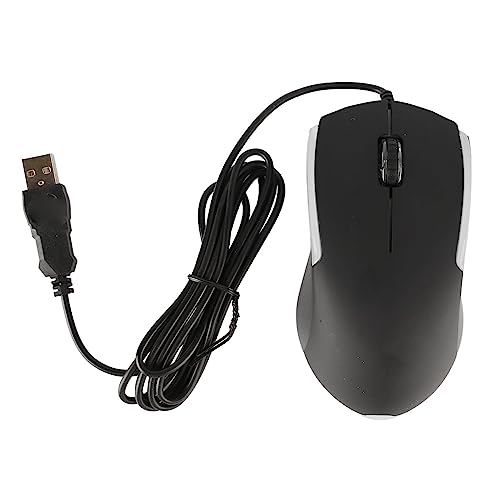 Jectse Kabelgebunden-Gaming-Maus, Hochprärise, Empfindliche Plug-and-Play-Maus MIT Licht, Ergonomische Design, Benzutzefinierte Tasten, Anpassbar, vor PC-Laptop Bild 6