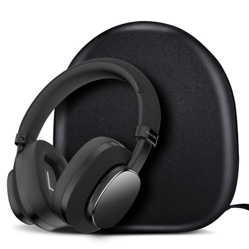 Bluetooth Kopfhörer Over The Ear, Noise Cancelling Kopfhörer Kabellos Bluetooth mit Mikrofon, Over Ear Kopfhörer Noise Cancelling 65h Spielzeit, Klare Anrufe, Comfort Fit für Reisen Bild 1