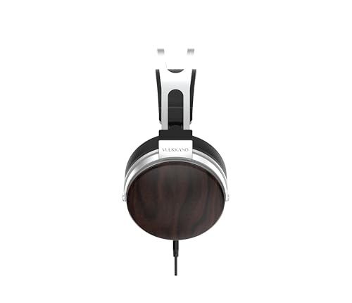 VULKKANO HC20 IRATI Studio-Kopfhörer, professionelle Over-Ear Kopfhörer mit Holzkappen, 50 mm Treiber, ausgewogener Klang mit definiertem Bass, 1,5 m Kabel, 32 Ohm, Frequenzgang 20 Hz - 20 kHz Bild 3