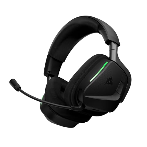 Corsair Void v2 MAX Wireless Bluetooth Gaming-Headset für Xbox – 2,4-GHz-Kabellos, Dolby Atmos, 70 Stunden Akkulaufzeit, Schnellladung, Kristallklares Mikrofon, On-Ear-Bedienelemente – Carbon Bild 1