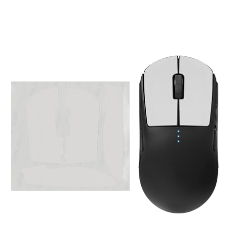 kwmobile Gaming Maus Grip Tape kompatibel mit Logitech G Pro Wireless 1 Maus - Rutschfestes Griffband für PC Maus - Weiß Bild 1