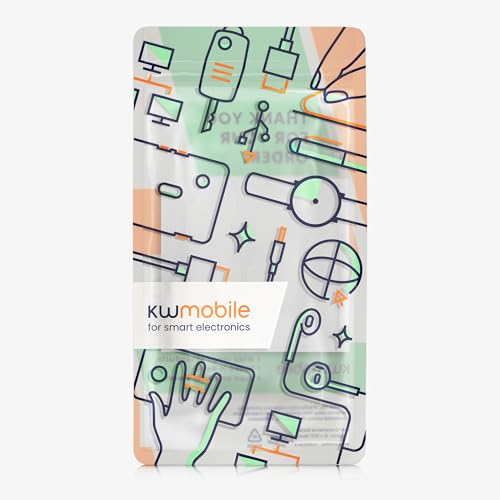 kwmobile Gaming Maus Grip Tape kompatibel mit Logitech G Pro Wireless 1 Maus - Rutschfestes Griffband für PC Maus - Weiß Bild 7