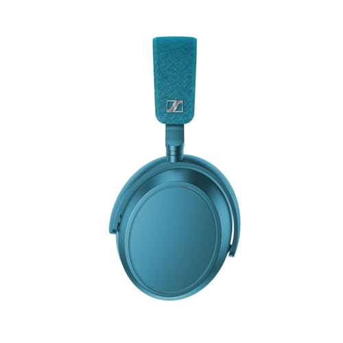 Sennheiser MOMENTUM 4 Wireless Noise Cancelling Headphones – Bluetooth Kopfhörer Headset für kristallklare Anrufe mit adaptiver Geräuschunterdrückung, Over-Ear, 60 h Akku, faltbar, Teale Bild 3