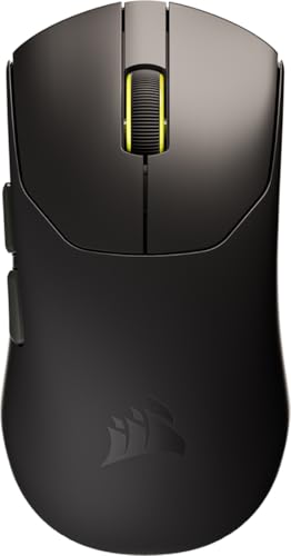 Corsair Sabre v2 PRO Ultralight Wireless FPS Gaming-Maus – 33K DPI, 36g Gewicht, 8,000Hz Hyper-Polling, Mechanische Tastenschalter, Bis zu 70 Stunden Kabellose Akkulaufzeit, Web Hub – Schwarz Bild 1