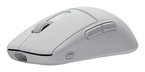 Turtle Beach Burst II Pro – Kabellose 2,4-GHz-E-Sport-Gaming-Maus: 8.000 Hz Abfragerate, ultraleichte 57 g, 150 Stunden Akkulaufzeit, Optical-Tasten-Switches, optischer Sensor, Weiß Bild 3
