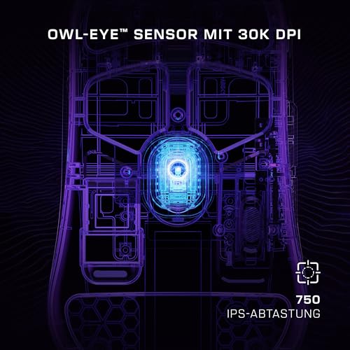 Turtle Beach Burst II Pro – Kabellose 2,4-GHz-E-Sport-Gaming-Maus: 8.000 Hz Abfragerate, ultraleichte 57 g, 150 Stunden Akkulaufzeit, Optical-Tasten-Switches, optischer Sensor, Schwarz Bild 3