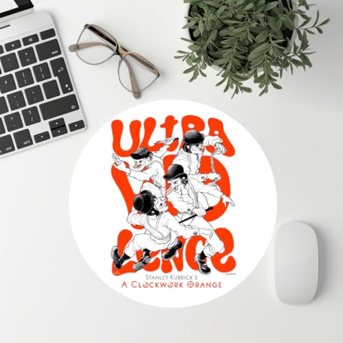 Mousepad, PC-Maus oder Laptop – mechanisches Orange – Ultra Violence – Alex und die Droogs – Kult-Kino – ideal für Gaming und Büro und alle guten Kinofilme. Bild 4