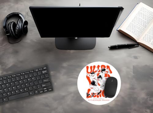 Mousepad, PC-Maus oder Laptop – mechanisches Orange – Ultra Violence – Alex und die Droogs – Kult-Kino – ideal für Gaming und Büro und alle guten Kinofilme. Bild 5