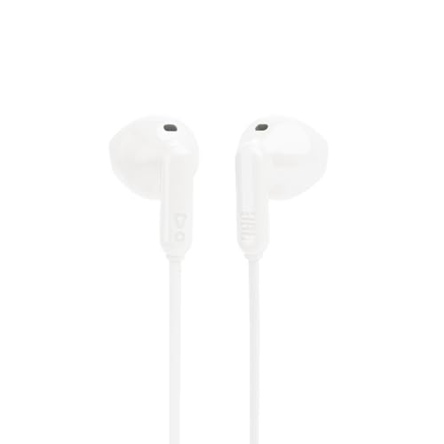 JBL Tune 235BT Bluetooth Wireless In Ear Kopfhörer mit 3 Tasten Mikrofon/Fernbedienung und Flachkabel - Weiß Bild 2