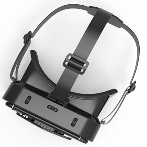 Immersive Phone VR Headset mit Controller Augenschutz Virtual Reality Headset VR Brille für 4,7-7 Smartphones HD Objektive (G10+B03) Bild 3