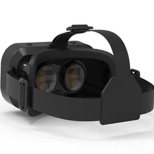 Immersive Phone VR Headset mit Controller Augenschutz Virtual Reality Headset VR Brille für 4,7-7 Smartphones HD Objektive (G10+B03) Bild 4