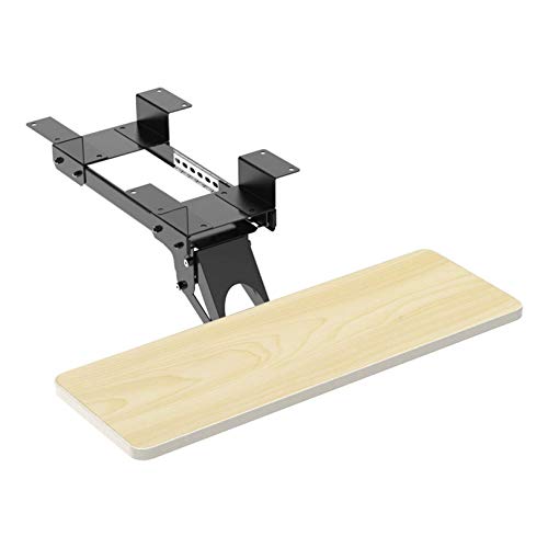 Ergonomische Tastaturablage mit Maus-Aufbewahrung – verstellbare Handarmstütze, bequeme Computer-Schublade für Heimbüro und Gaming-Setup, verbessert das Tipperlebnis Bild 1