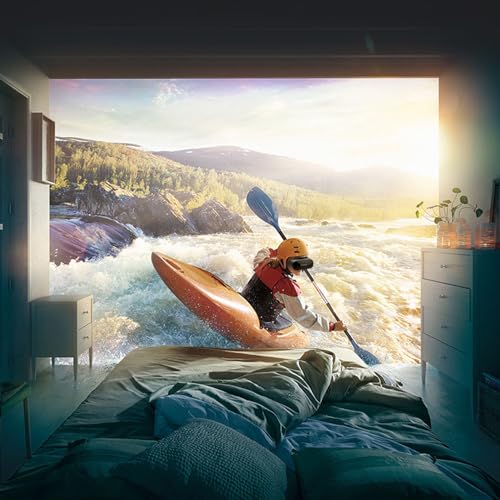 VR Headset Bluetooth WiFi 3D -Gläser HD 2560x1440 Auflösung neun Achsen Körpererkennung OTG -Verbindung 05866mm Pupillenabstand für Gaming -Filme ABS Material 55 Zoll Bildschirm Bild 5