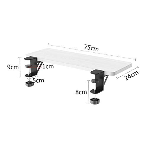Ergonomische Massivholz-Tastaturablage unter dem Schreibtisch mit Maus-Handgelenkstütze und Computer-Armlehne – stilvoller Schreibtisch-Organizer für Heimbüro und Gaming-Setup Bild 5