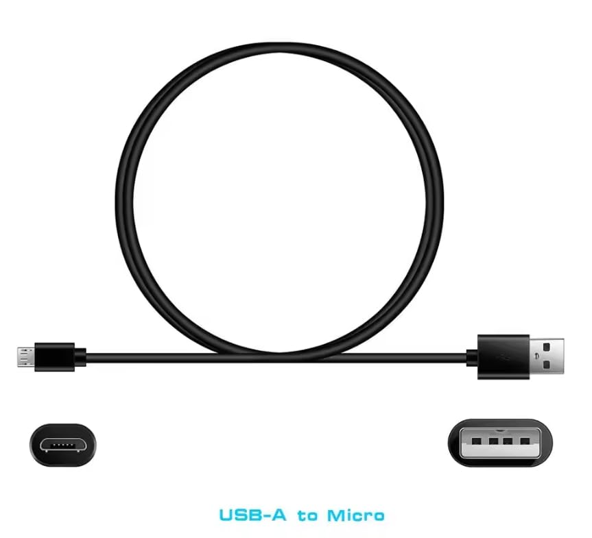 USB zu Micro-USB Ladekabel Schnellladung 1 Meter 22AWG kompatibel mit Logitech Ultimate Ears UE Bluetooth-Lautsprecher, G933 G633 Artemis Spectrum Headset, MX Master 2S Maus, K800 Tastatur Bild 5
