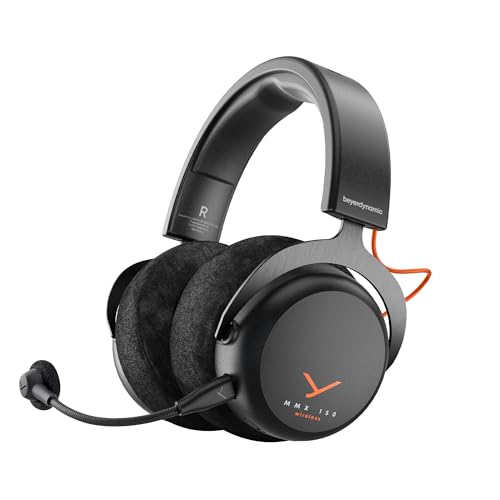 beyerdynamic MMX 150 Wireless - Kabelloses Gaming-Headset mit Klangpersonalisierung App, Velours-Ohrpolster, Akkulaufzeit von 50 Stunden in Schwarz Bild 1