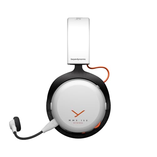 beyerdynamic MMX 150 Wireless - Kabelloses Gaming-Headset mit Klangpersonalisierung App, Velours-Ohrpolster, Akkulaufzeit von 50 Stunden in Arctic White Bild 2
