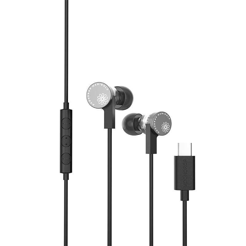 Moondrop Marigold USB-C In-Ear-Kopfhörer DSP Eingebaute 32Bit/384kHz Soundkarte Asymmetrisches Kabel Mikrofon EQ Musik Gaming Headset Bild 1