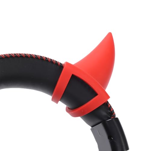 VBESTLIFE Wired RGB Gaming Headset mit Rauschunterdrückungsmikrofon | 50 -mm -Treiber für Eindringliche Klang | Memory Foam Ohrbecher für PC -Gaming- und Teamkämpfe (Schwarz Rot) Bild 7