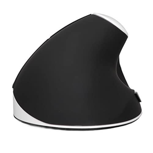 KIMISS Linkshändige Ergonomische Maus 2,4 G Drahtlose Vertikale Maus mit USB -Adapter - Wiederaufladbare PC, DPI Linkshändige Benutzer (Schwarz und weiß) Bild 7