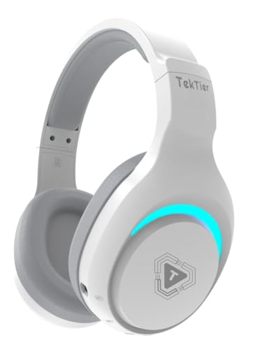 Wireless Gaming-Headset, für Gaming und Live-Streaming, Kompatibel mit PC/PS5/Switch, Weiß Bild 1