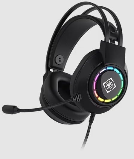 Deltaco Gaming DH220 USB Gaming Headset Stereo RGB Beleuchtung Schwarz Bild 1