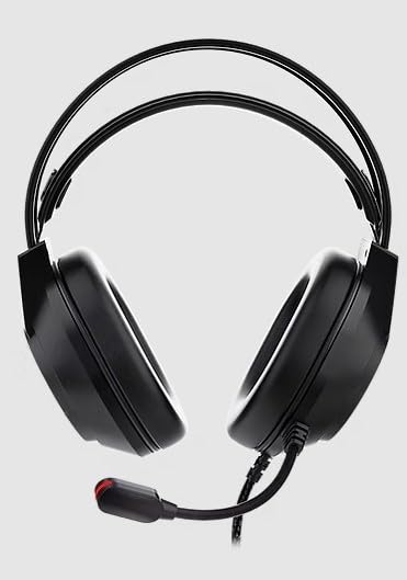 Deltaco Gaming DH220 USB Gaming Headset Stereo RGB Beleuchtung Schwarz Bild 2