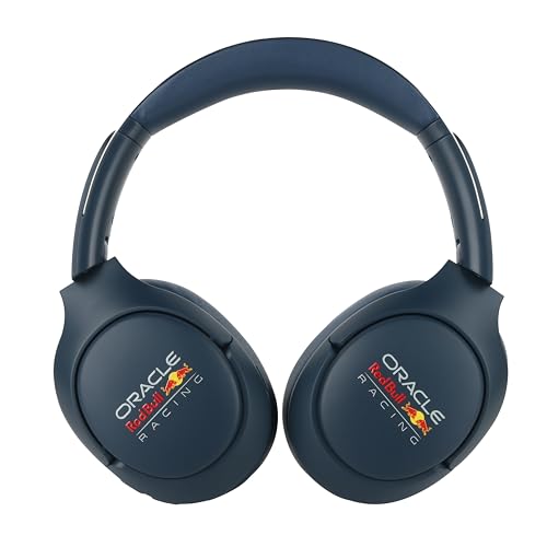 Red Bull Racing Bluetooth Kopfhörer RB-HP110 mit Noise Cancelling, ENC Mikrofon, 35h Akku, USB-C, AUX, kabellos, faltbar, Over-Ear Headset mit 40mm Treiber für Musik, Reisen, Gaming & Calls Bild 1