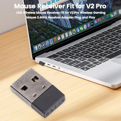 Garsent USB -Dongle -Signal -Maus -Empfängeradapterersatz für Viper V2 Pro, Hypertspeed Wireless Gaming Maus, 2,4 -GHz -Empfängeradapter -Plug und -Spiel Bild 4