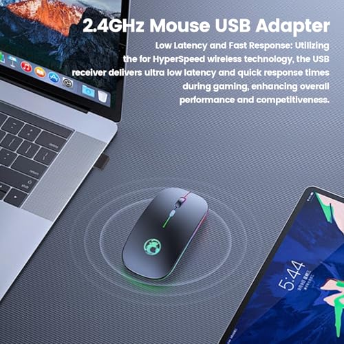Garsent USB -Dongle -Signal -Maus -Empfängeradapterersatz für Viper V2 Pro, Hypertspeed Wireless Gaming Maus, 2,4 -GHz -Empfängeradapter -Plug und -Spiel Bild 6