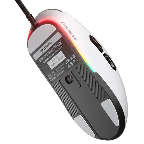 Cougar Gaming Maus Minos Neo, Kabelgebunden, Weiß Bild 4