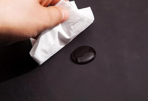 Echte Leder -Schreibtischmatte, Computer Gaming Maus Mattenpad, Großer Schreibtisch Deckentisch Blotter Protector Pad, Tischlaptop -Büro -Desktop -Zubehör(Coffee,120x60cm) Bild 3