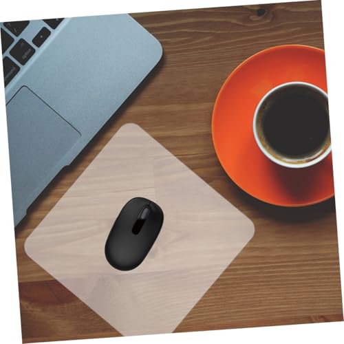 Transparentes Gaming Mauspad aus Gehärtetem Glas rutschfeste Schreibtischmatte Kratzfest Langlebig für Büro und Home Office Große Fläche für Maus und Zubehör Bild 2