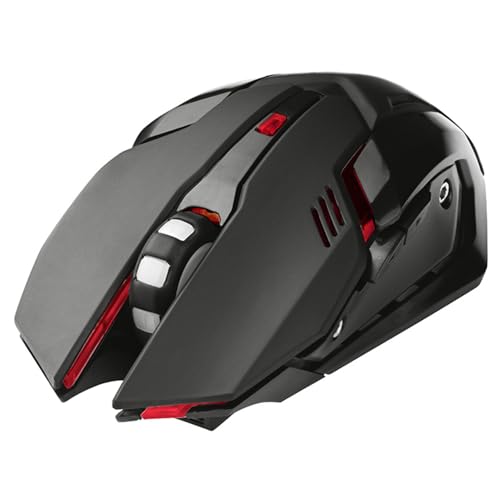 TRACER ROCKY Kabellose Gaming-Maus, RF Nano, 3200 DPI wiederaufladbar, 6 Tasten, optischer Sensor, aggressives Design, Nano-Empfänger für PC-Spieler, Präzision und volle Kontrolle Bild 1