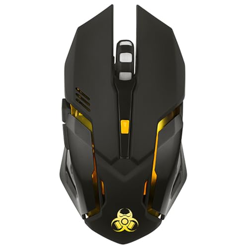 TRACER ROCKY Kabellose Gaming-Maus, RF Nano, 3200 DPI wiederaufladbar, 6 Tasten, optischer Sensor, aggressives Design, Nano-Empfänger für PC-Spieler, Präzision und volle Kontrolle Bild 3