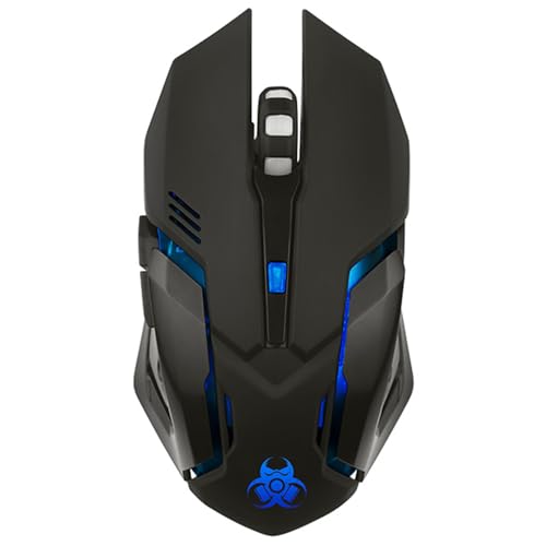 TRACER ROCKY Kabellose Gaming-Maus, RF Nano, 3200 DPI wiederaufladbar, 6 Tasten, optischer Sensor, aggressives Design, Nano-Empfänger für PC-Spieler, Präzision und volle Kontrolle Bild 4