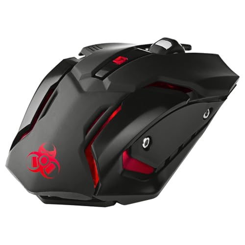 TRACER ROCKY Kabellose Gaming-Maus, RF Nano, 3200 DPI wiederaufladbar, 6 Tasten, optischer Sensor, aggressives Design, Nano-Empfänger für PC-Spieler, Präzision und volle Kontrolle Bild 5