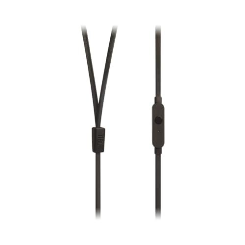 JBL Tune 210 In-Ear Kopfhörer Ohrhörer mit 1-Tasten-Fernbedienung und Integriertem Mikrofon Kompatibel mit Apple und Android Geräten - Schwarz Bild 5