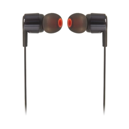JBL Tune 210 In-Ear Kopfhörer Ohrhörer mit 1-Tasten-Fernbedienung und Integriertem Mikrofon Kompatibel mit Apple und Android Geräten - Schwarz Bild 7