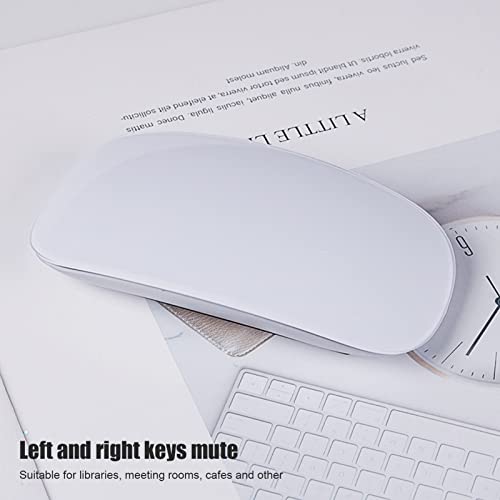 Wireless Maus, Stille Klicks und Touch Scroll, Gaming Maus mit 1200DPI, Leichtem Dünnem Design Energiesparend Breiter Kompatibilität, for Gamer Büro Home Office Studenten Laptop Nutzer Bild 2