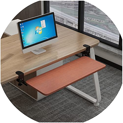 Ergonomische verstellbare Ablage für Tastatur und Maus unter dem Schreibtisch – platzsparende ausziehbare Schublade für Home Office & Gaming Augenschutzfunktionen perfekt für Komfort und Produktivität Bild 1