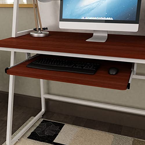 Verstellbare, ergonomische Tastaturablage mit verschiebbaren Plattformen und Handgelenkstütze, maximiert Komfort und Produktivität für Heimbüro und Gaming, ideal für Tastaturen und Mäuse Bild 1