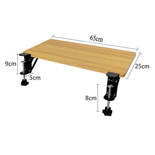 Ergonomische, verstellbare Tastaturablage mit Handgelenkauflage und Maus-Plattform, Klemmhalterung unter dem Schreibtisch für verbesserten Komfort, Tippen, Gaming, Produktivität und Bild 3