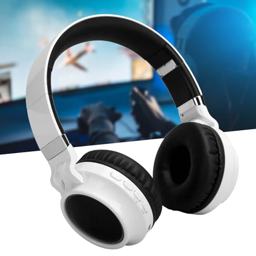 Sorandy Gaming -Headset, BT 5.0 Wireless Gaming Headset mit LED Leuchtend über Dem Ohrdesign, Stereo -3,5 mm, Komfortabler Passform, Leistungsstarker Bass, Vielseitige Kompatibilität Bild 3