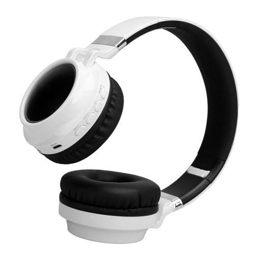Sorandy Gaming -Headset, BT 5.0 Wireless Gaming Headset mit LED Leuchtend über Dem Ohrdesign, Stereo -3,5 mm, Komfortabler Passform, Leistungsstarker Bass, Vielseitige Kompatibilität Bild 5