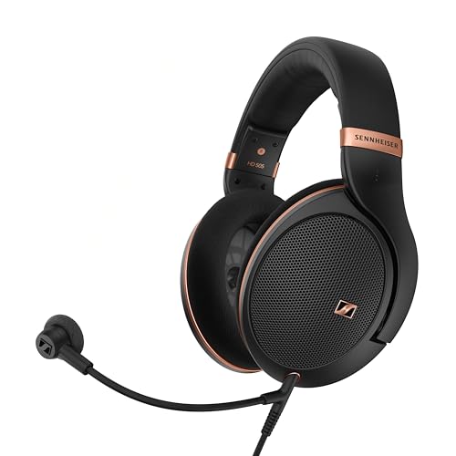 Sennheiser HD 500 BAM Ansteckmikrofon Upgrade für HD 500 Serie/HD 620S - Kondensator-Mikrofon mit Geräuschunterdrückung, hochwertiger Sound für Gaming, Streaming & Podcast - 3,5 mm Klinke - Schwarz Bild 7